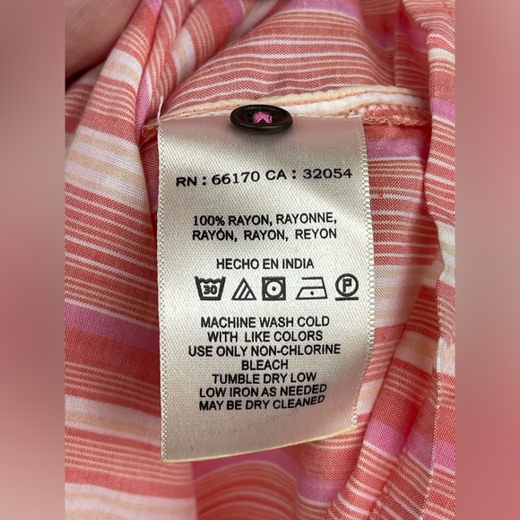 Anthropologie Visayas Boho Relaxed Striped
Wide Leg Jumpsuit medium - Picture 7 of 10